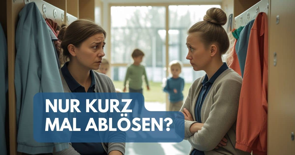 Kurz ablösen? Wie kleine Gesten den Kita-Alltag retten